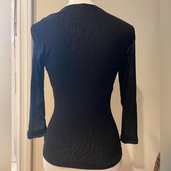 V-Neck Ruffled Blouse - Picture 10 of 10